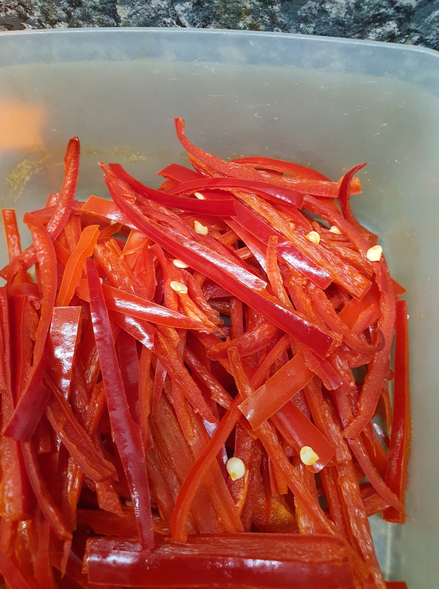 Image of sliced Chillies